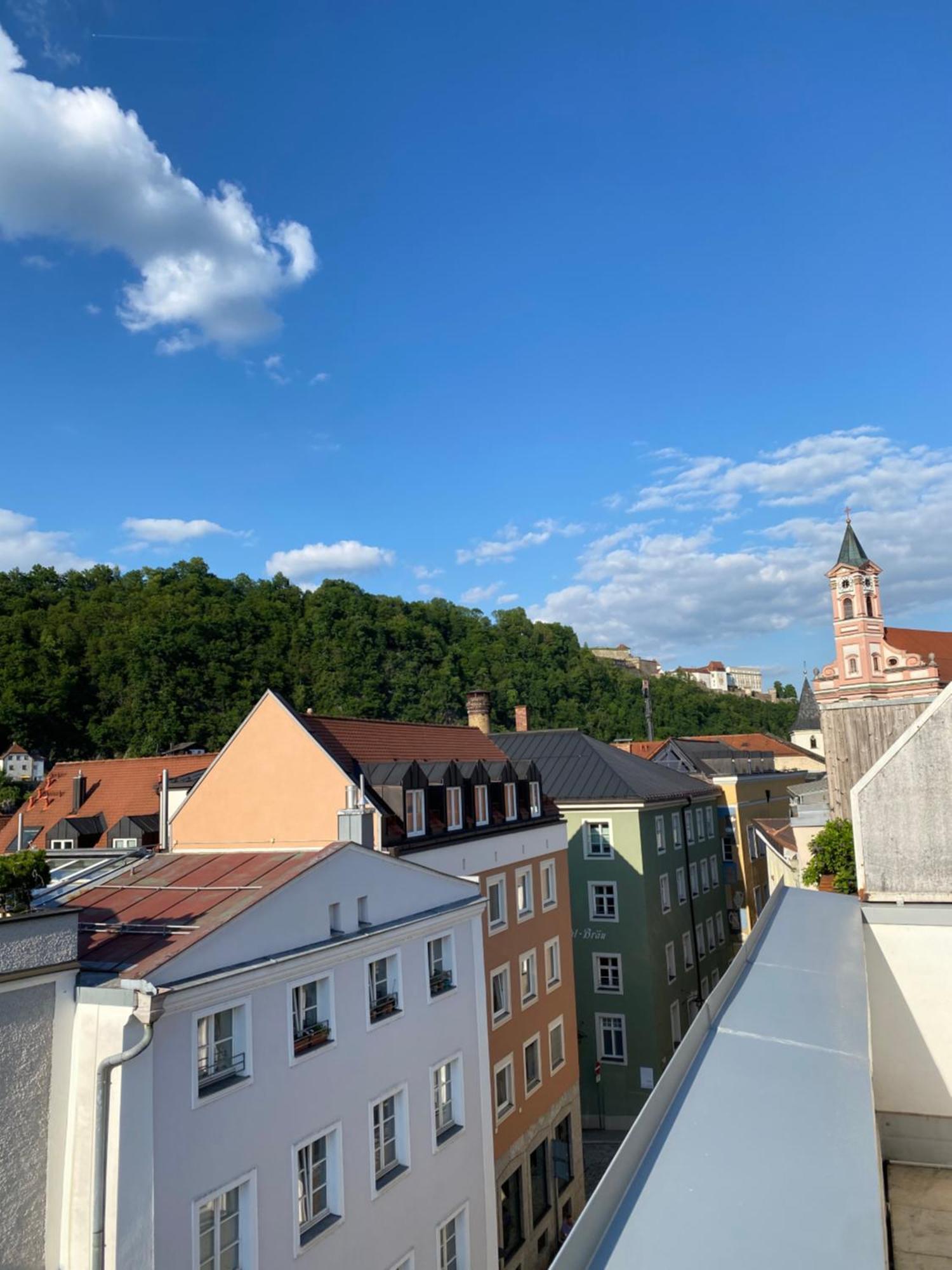 Penthouse - Zentral Und Genial Lejlighed Passau Eksteriør billede